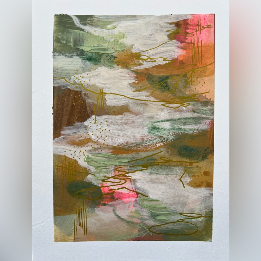 Original painting on paper board
